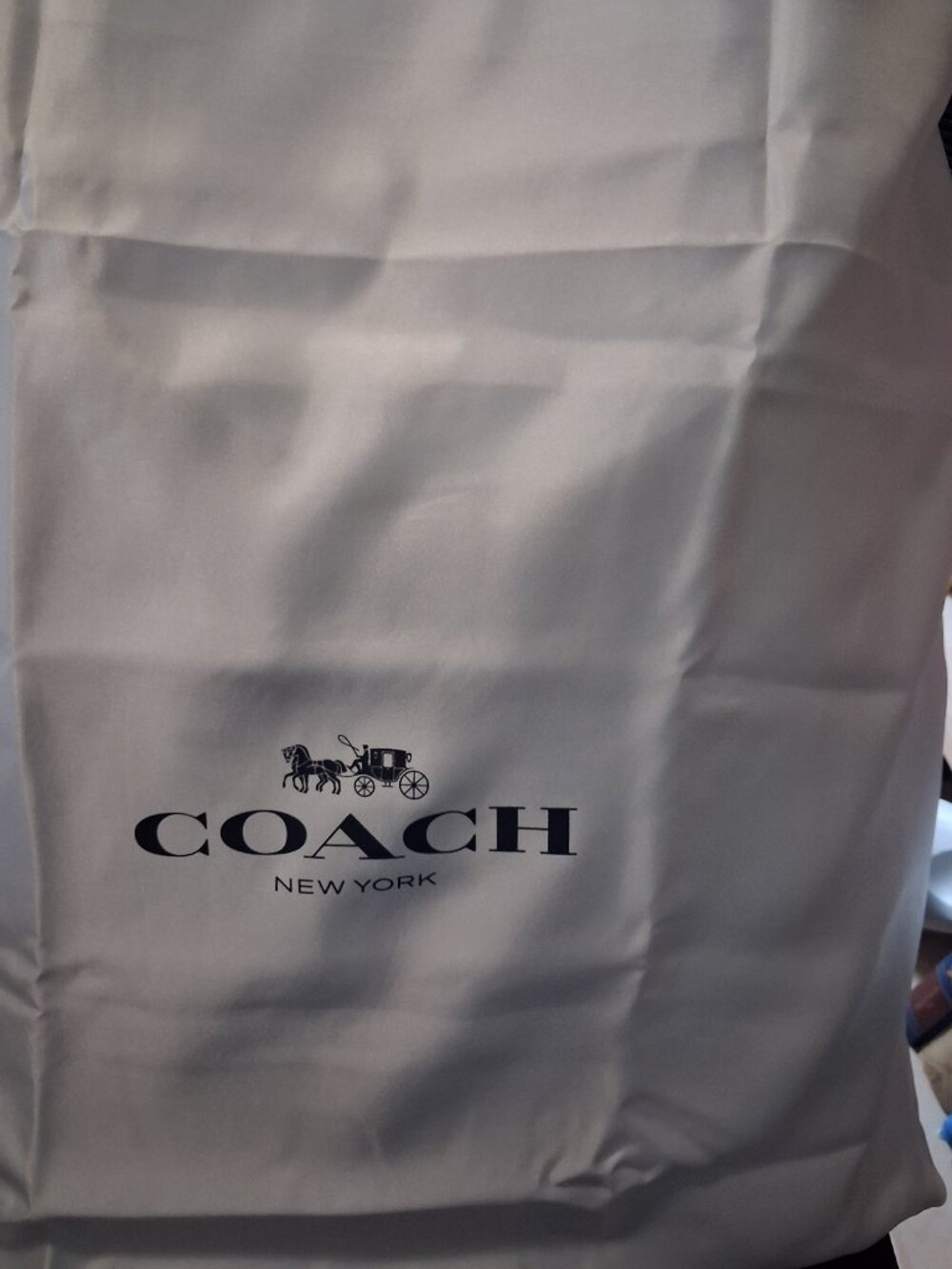 NWT Coach Brooklyn Shoulder Bag 39 Dark Stone Leather - Picture 7 of 8